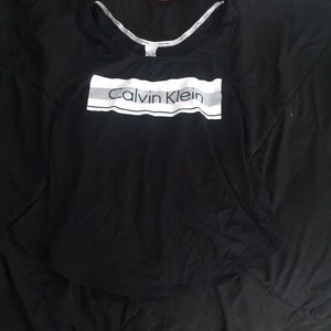 Black Calvin Klein tank